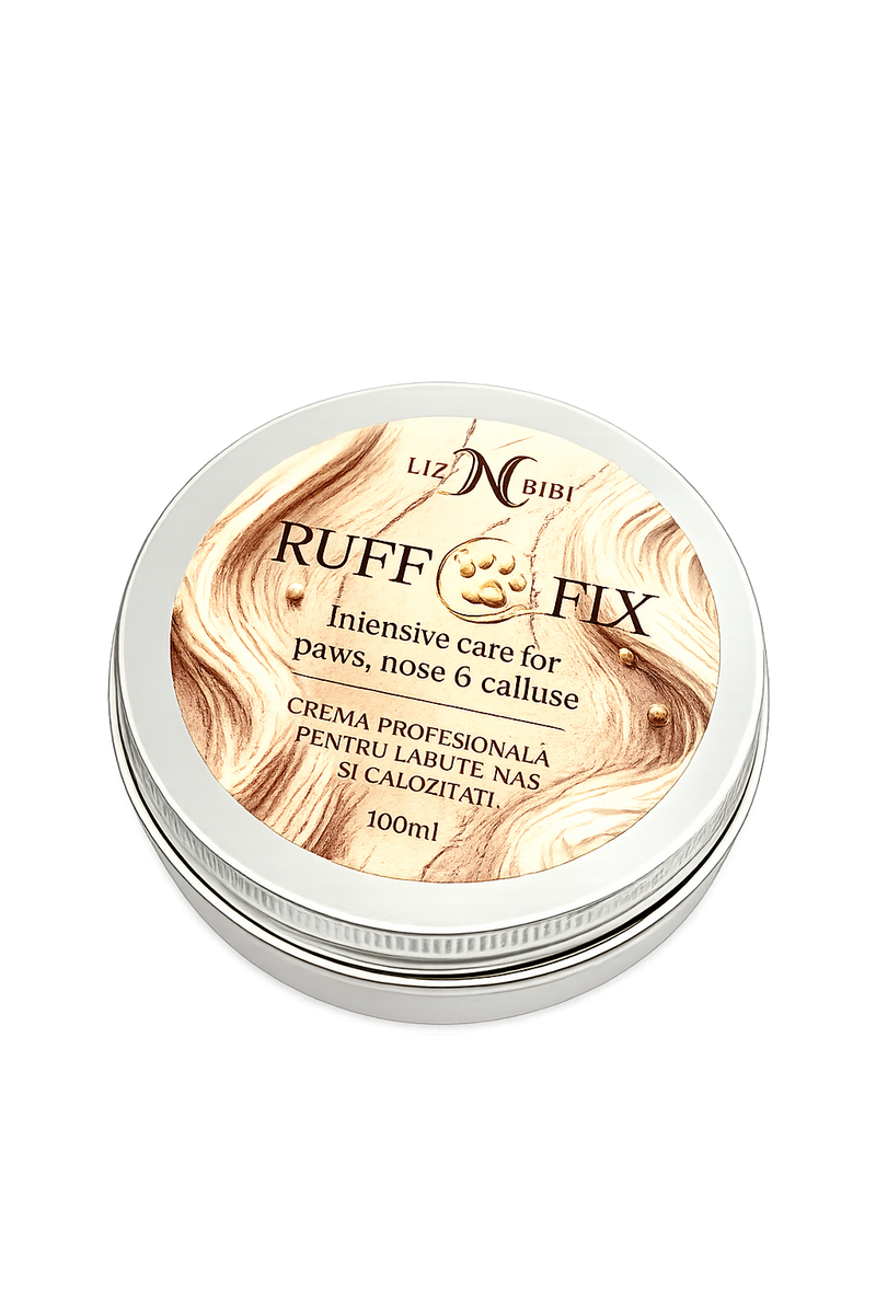Liz'N Bibi Ruff Fix- CBalsam intensiv pentru Nas, Labute si Calozitati