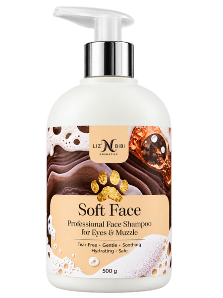 Liz'N Bibi Soft Face sampon pentru față și zona ochilor 500g