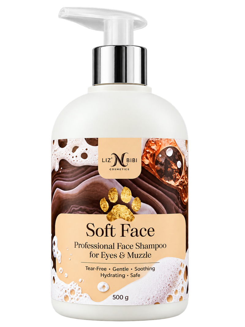 Liz'N Bibi Soft Face sampon pentru față și zona ochilor 500g