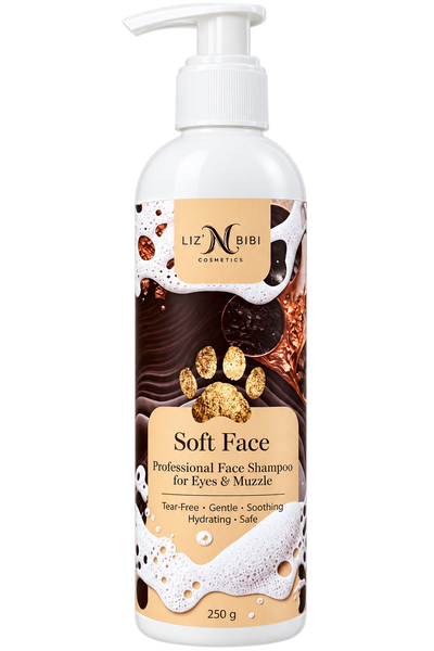 Liz'N Bibi Soft Face sampon pentru față și zona ochilor 250ml