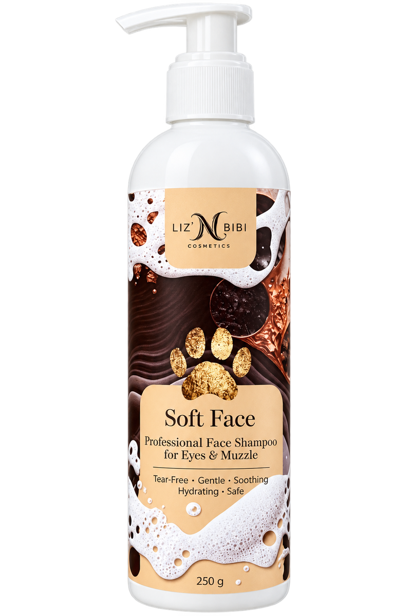 Liz'N Bibi Soft Face sampon pentru față și zona ochilor 250ml