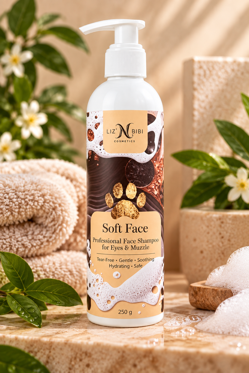 Liz'N Bibi Soft Face sampon pentru față și zona ochilor 250ml