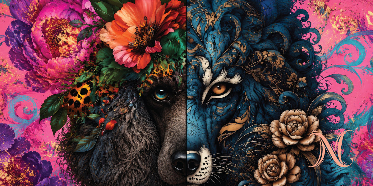 Liz'N Bibi Table mat 75x35 cm / Mousepad Wild Elegance