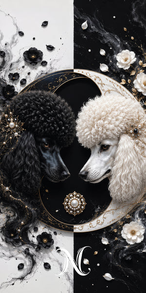 Liz'N Bibi Table mat 75x35 cm / Mousepad Unframed