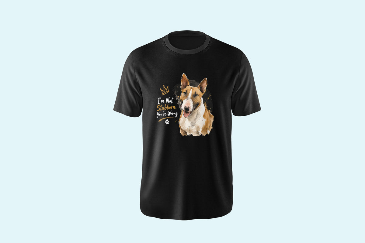 Liz'N Bibi Tricou Unisex Bullterrier Negru