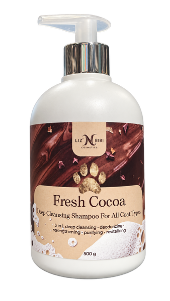 Liz'N Bibi Șampon Fresh cocoa pentru curățare profundă 500ml