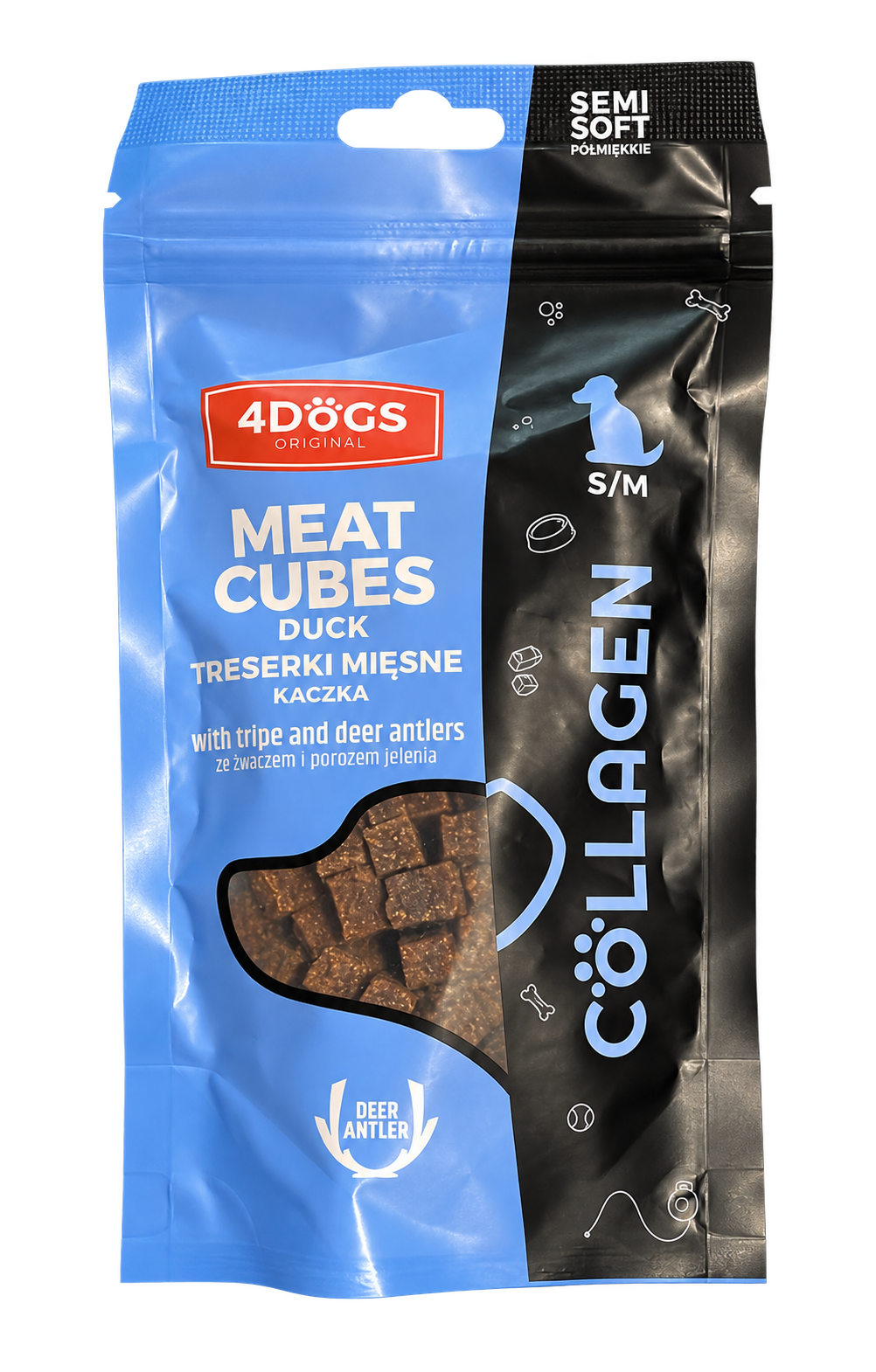 Recompensa batoane cu rața, colagen și burta small 100g