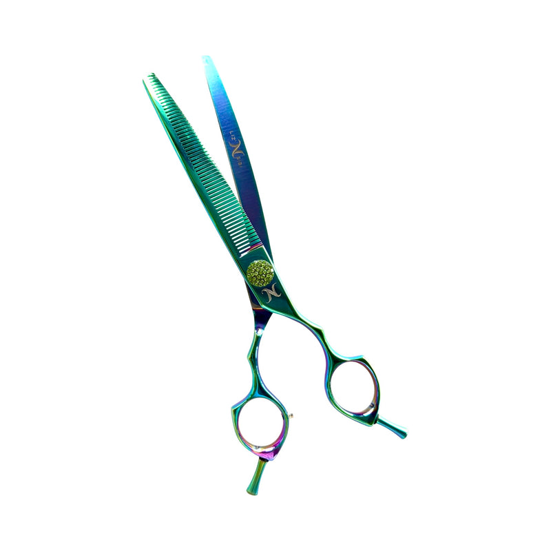LIZ'N BIBI Foarfeca Blender Curb 7.25” Albastru - Lazuria