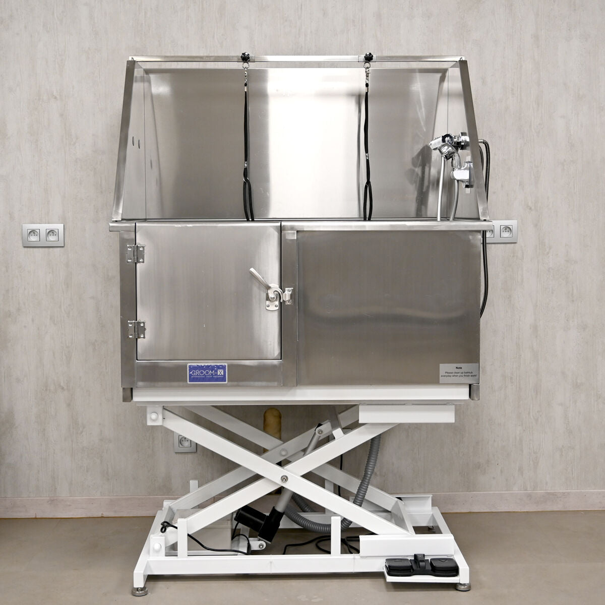 Cada inox electrica Groom-X