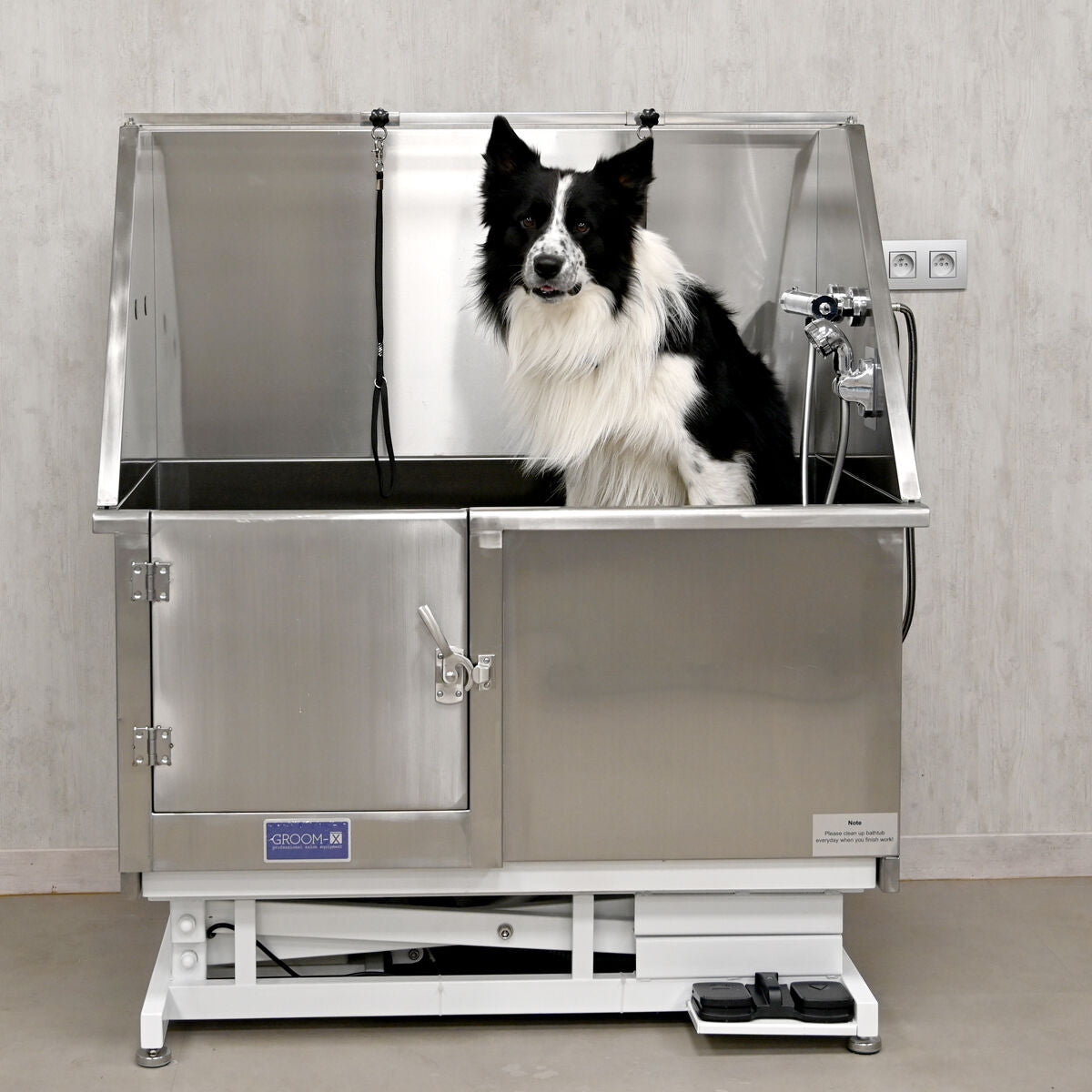Cada inox electrica Groom-X