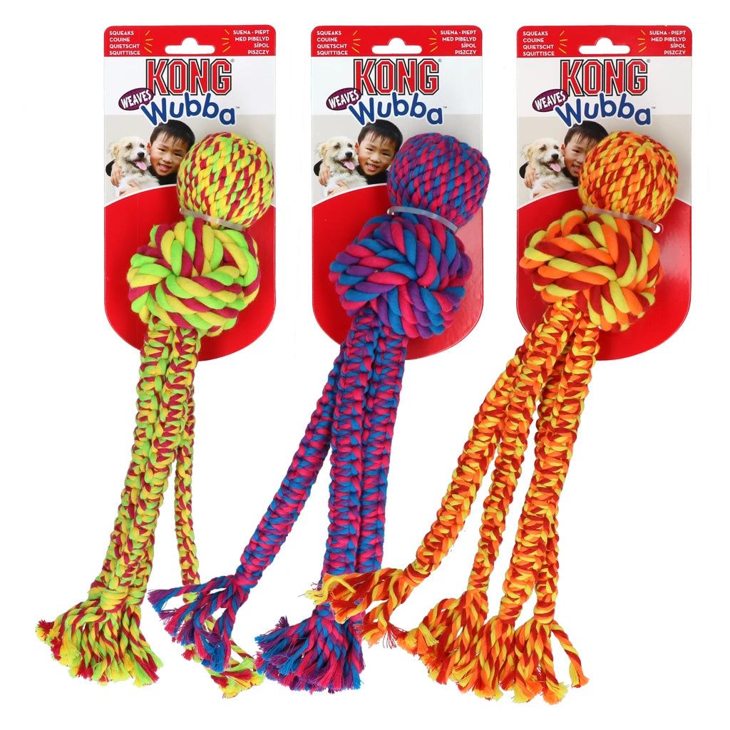Jucarie Kong Wubba Weaves sfoara