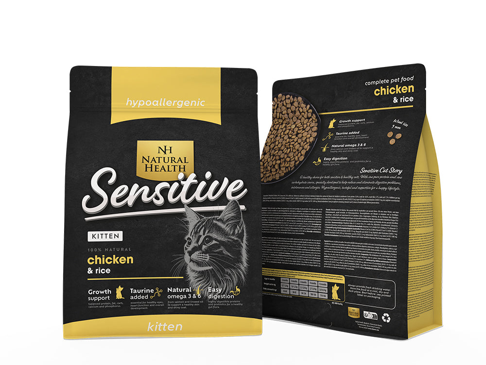 Natural Health Hrana Kitten cu pui