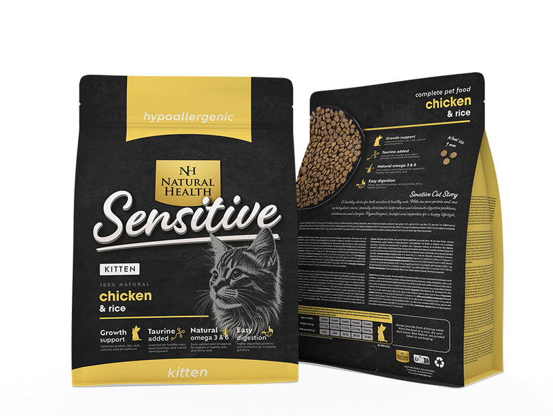 Natural Health Hrana Kitten cu pui