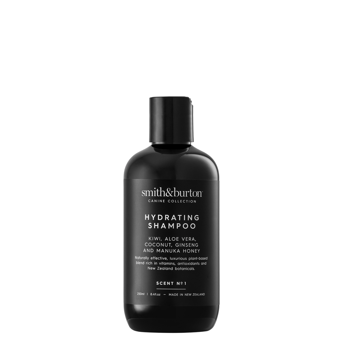 Smith&Burton Sampon Hidratant BIO cu Kiwi, Aloe Vera, Miere de Manuka, Ginseng si Nuca de Cocos