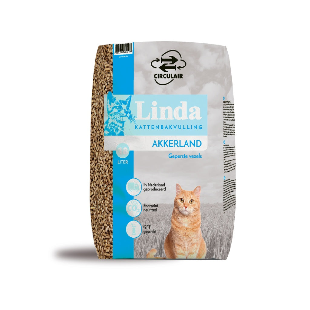 Linda Asternut Vegetal pentru litiera 18lt