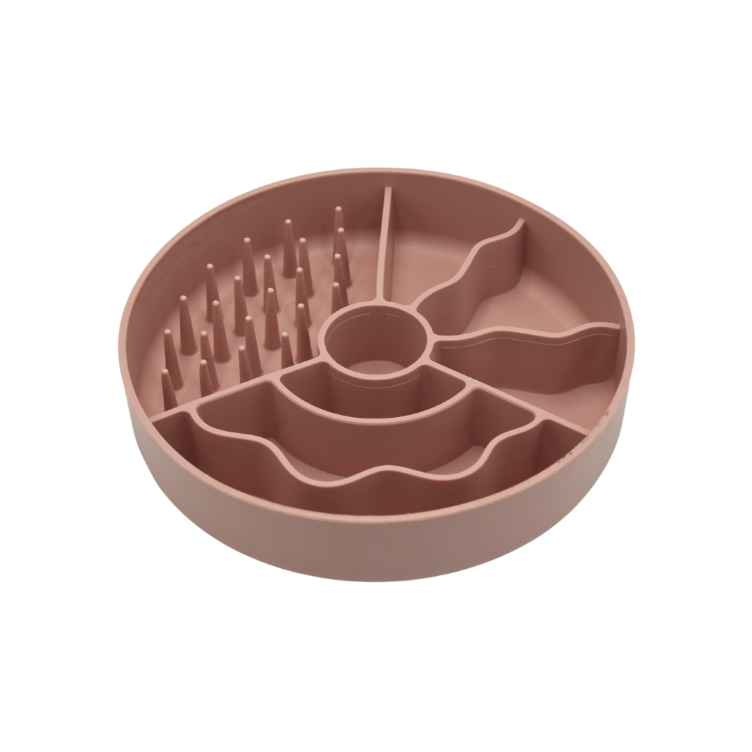 Fiboo Bol Hranire lenta Roz