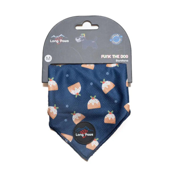 Long Paws Bandana FTD Blue Pudding