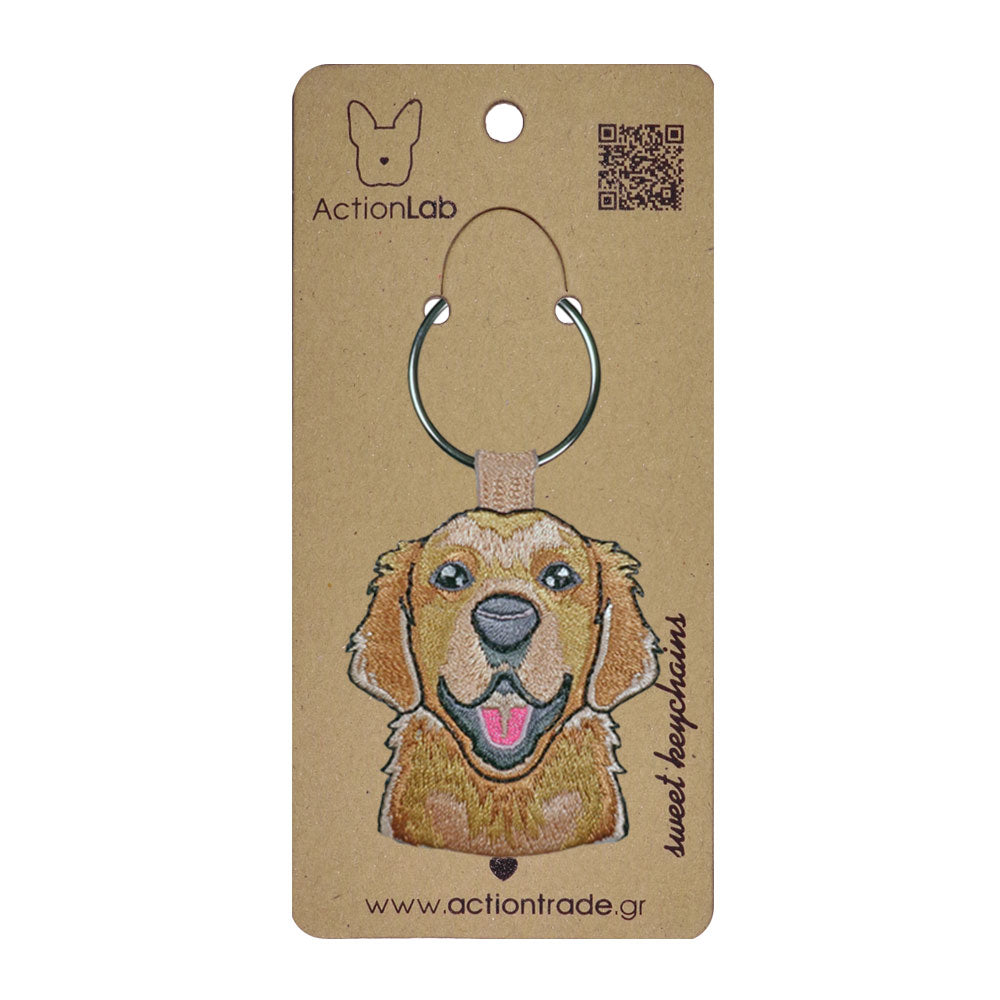 Breloc Action Golden Retriever