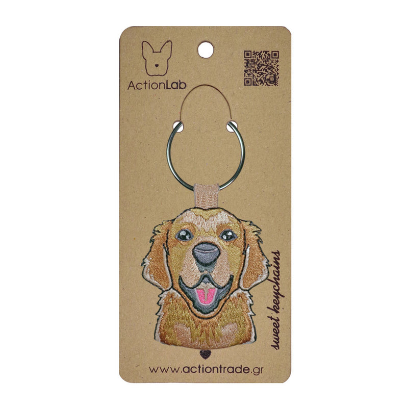 Breloc Action Golden Retriever