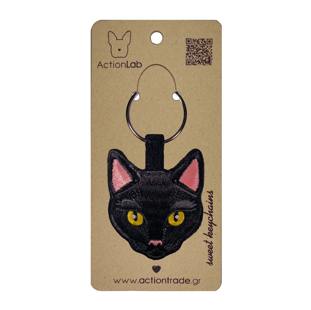 Breloc Action Black Cat