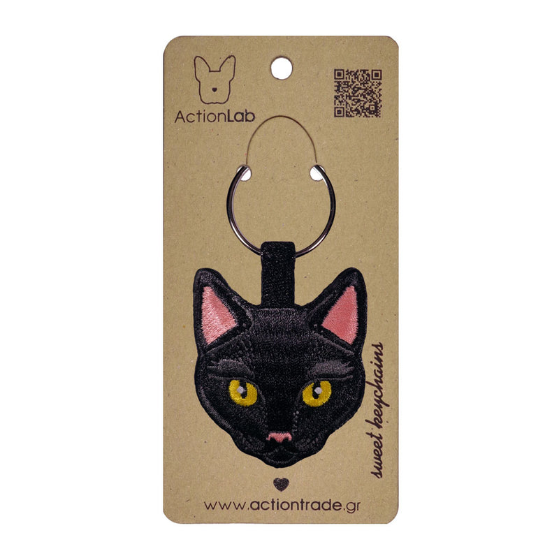 Breloc Action Black Cat