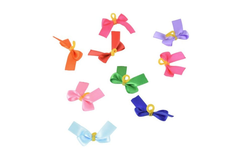 Tritra fundite colorate simple, 25 buc.