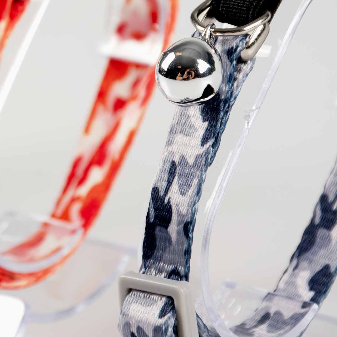 Zgarda pisici camouflage 20-30cm