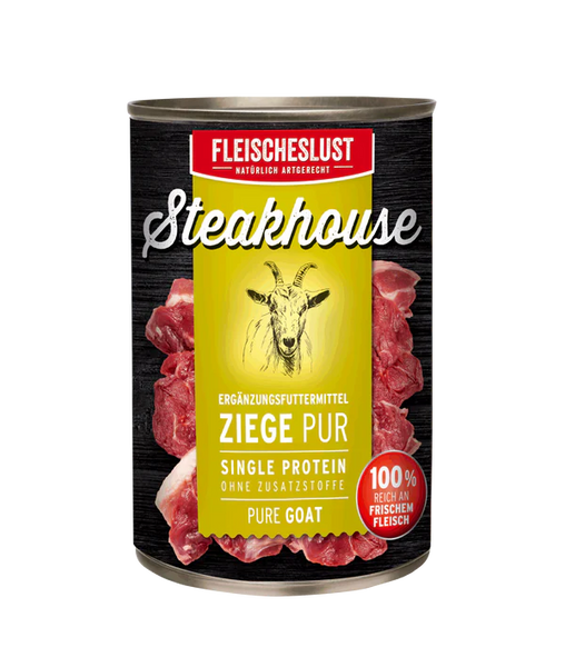 Conserva 100% Steakhouse cu capra pura