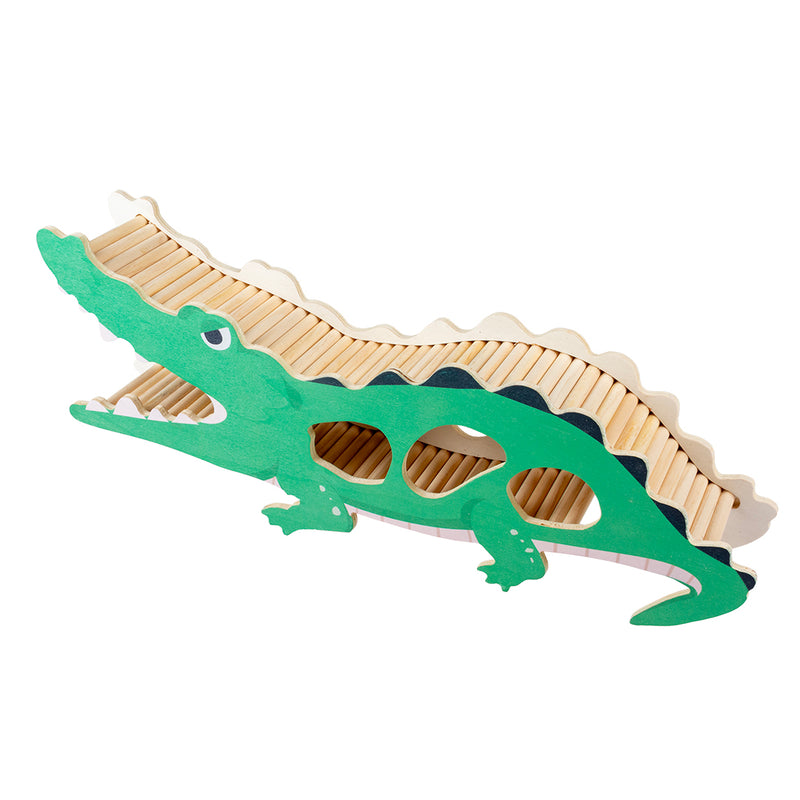 Crocodil jucarie rozatoare 50x8.5x20cm
