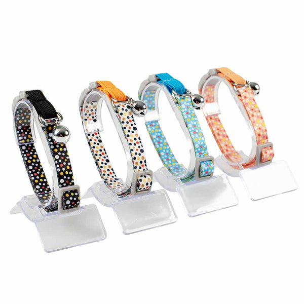 Zgarda pisici colorful balls 20-30cm