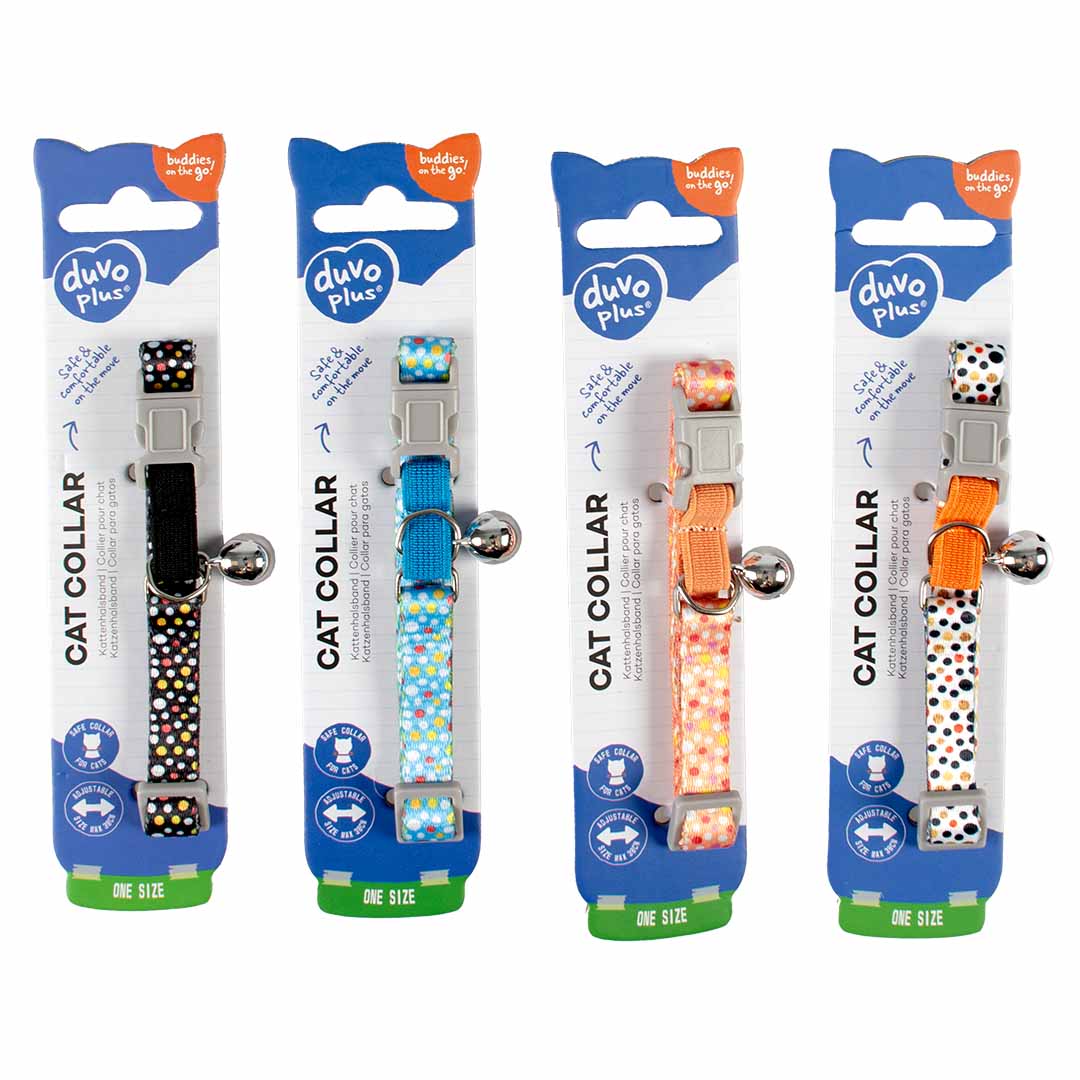 Zgarda pisici colorful balls 20-30cm