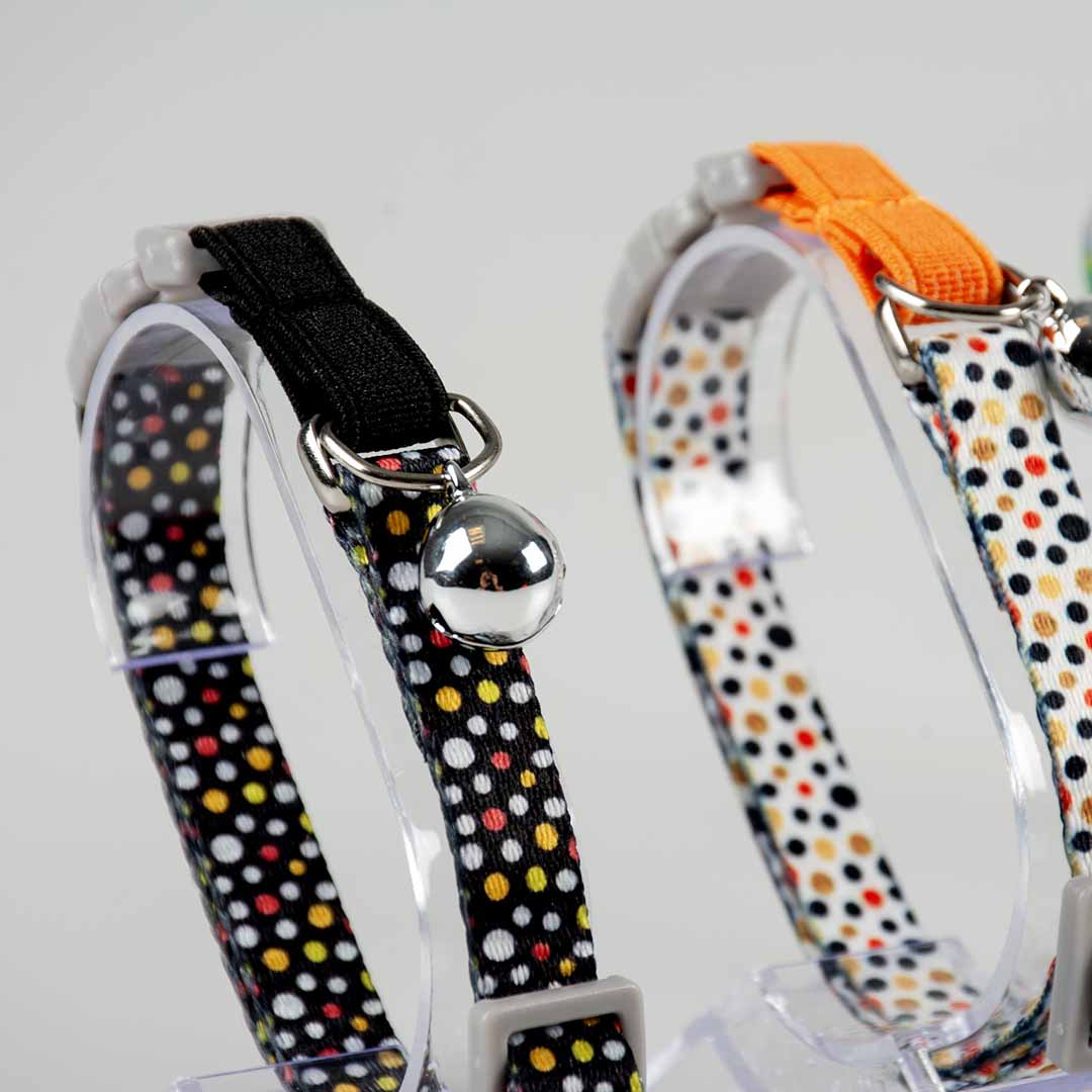 Zgarda pisici colorful balls 20-30cm