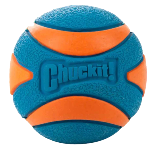 Jucarie Chuckit Max Glow Ultra Squeaker