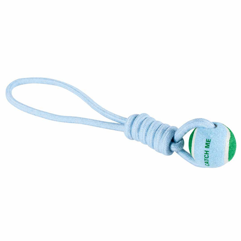 Jucarie Catch me minge cu sfoara albastra/verde