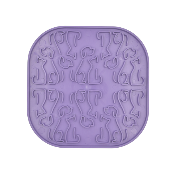 Fiboo Covoras pentru lins icu caini - Violet