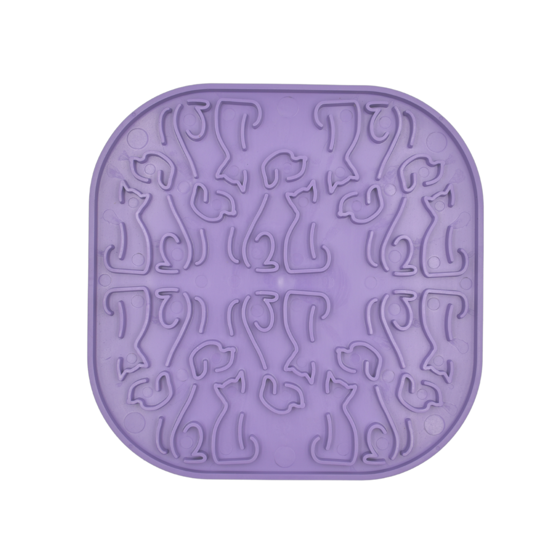 Fiboo Covoras pentru lins icu caini - Violet