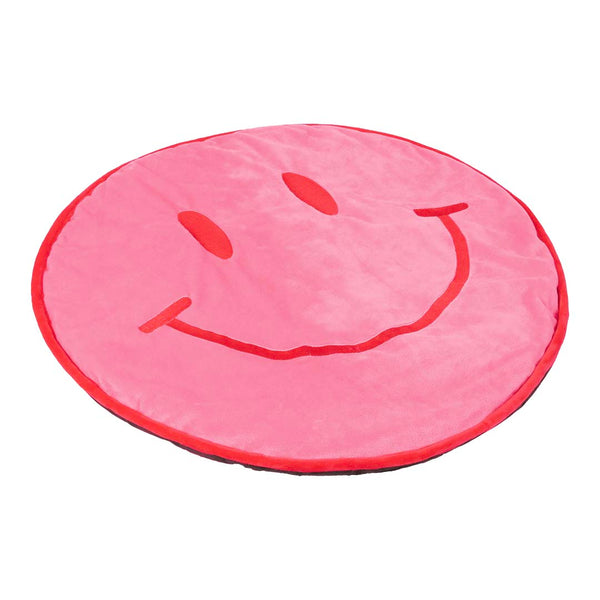 Covoras pisici Smiley 60x60x0.8cm Roz