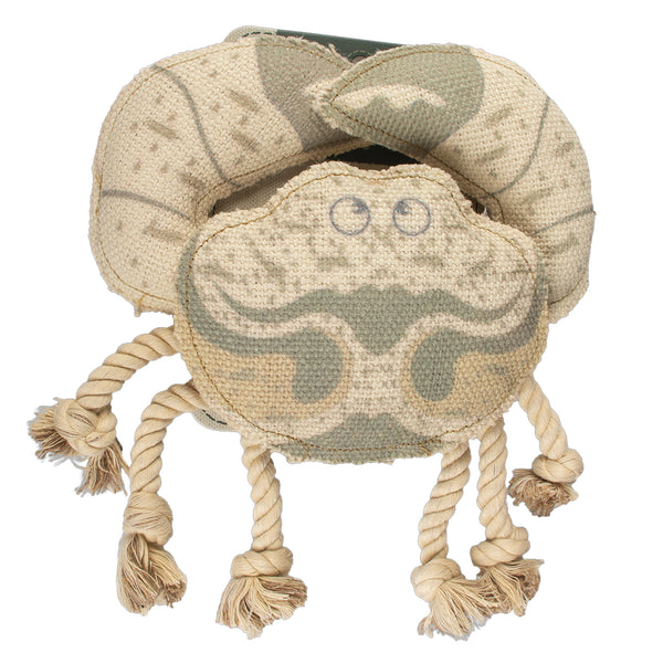 Jucarie de panza Canvas Crab 31x17x6cm