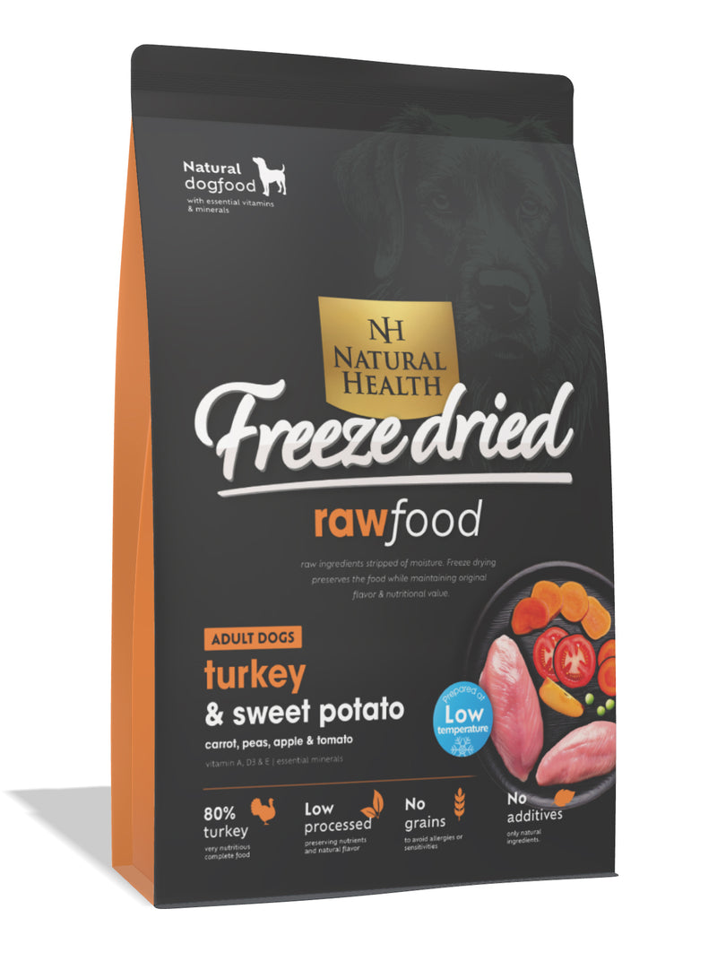 Natural Health Hrana Raw Congelata si Uscata cu Curcan