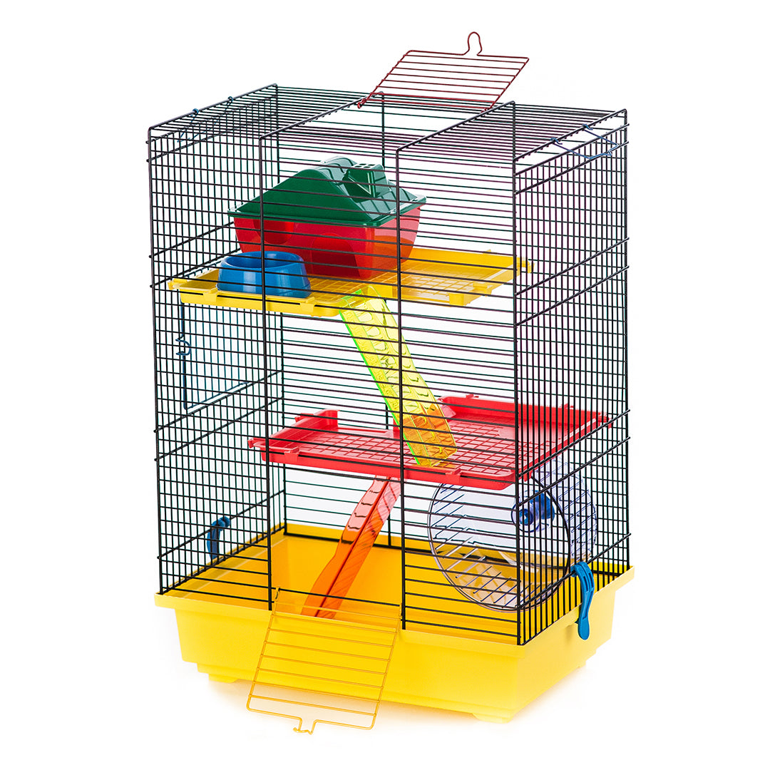 Cusca Teddy rozatoare galben/negru 36x24x50cm
