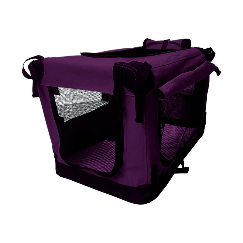 Cusca pliabila Topmast Premium din material textil mov