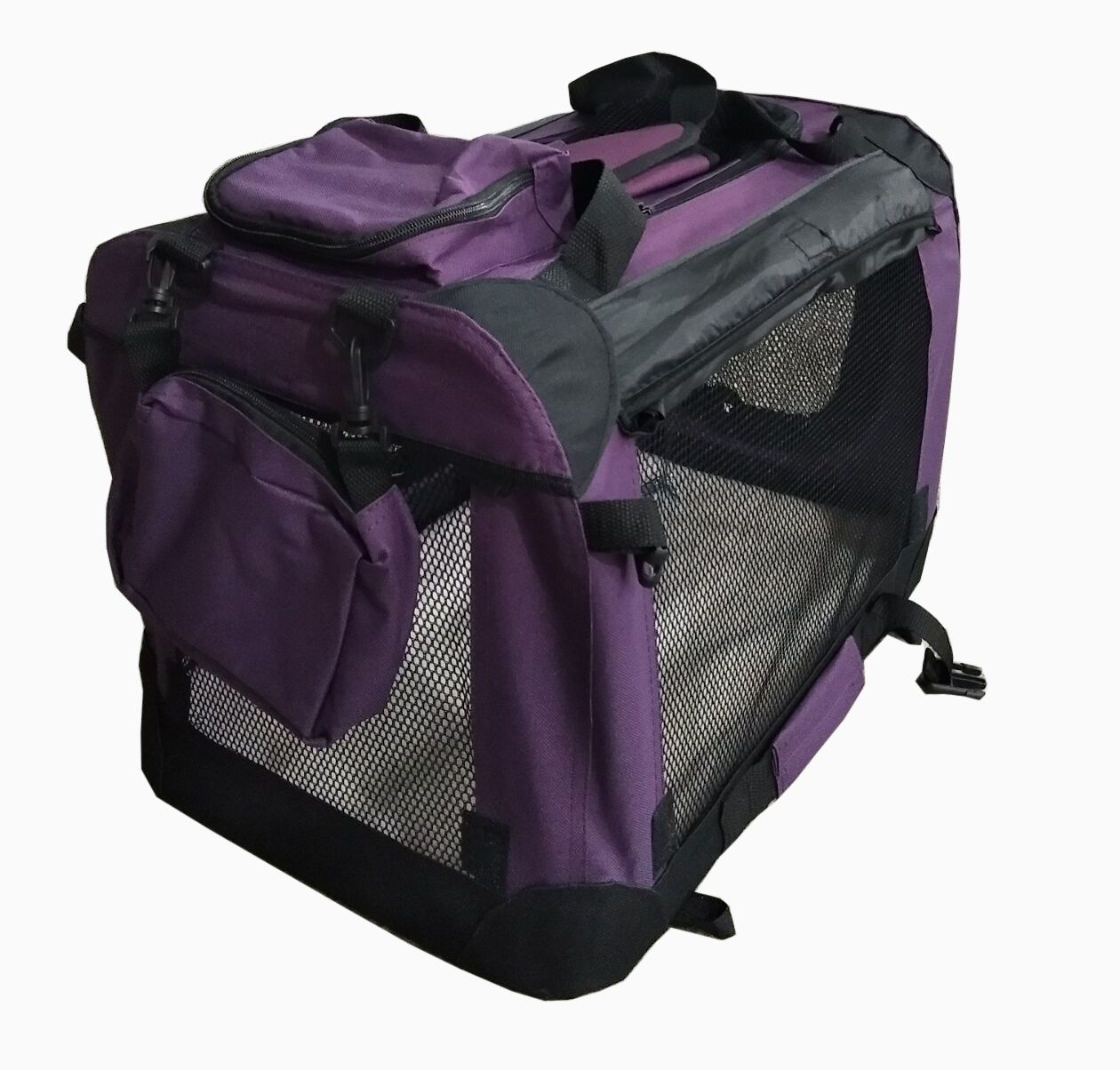 Cusca pliabila Topmast Premium din material textil mov