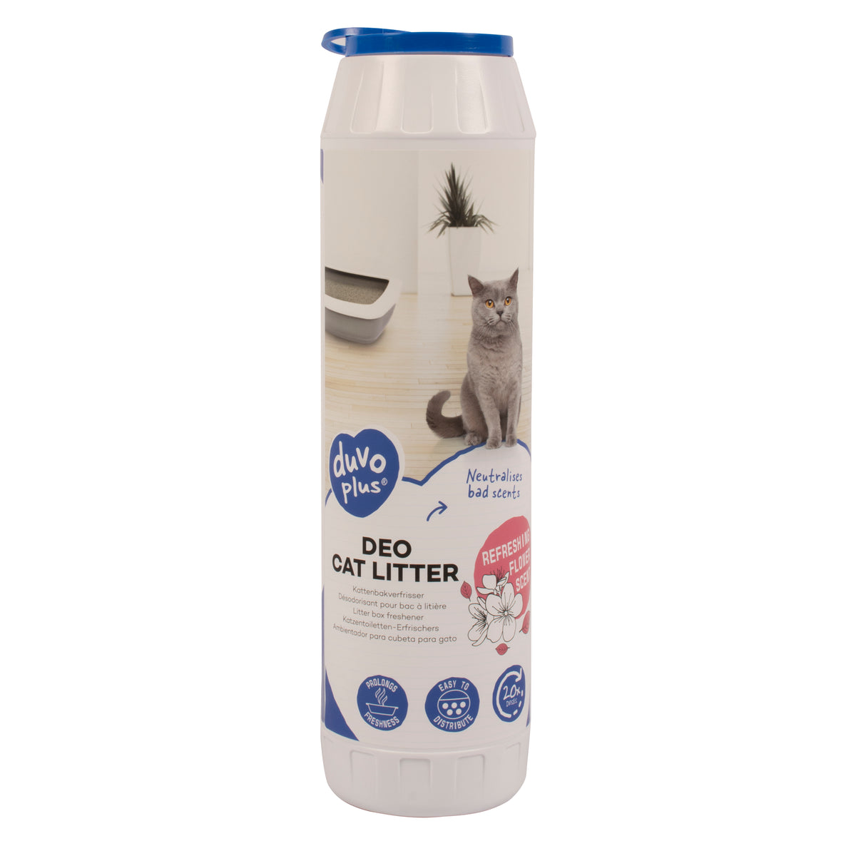 Odorizant pentru litiera cu parfum de flori 750gr