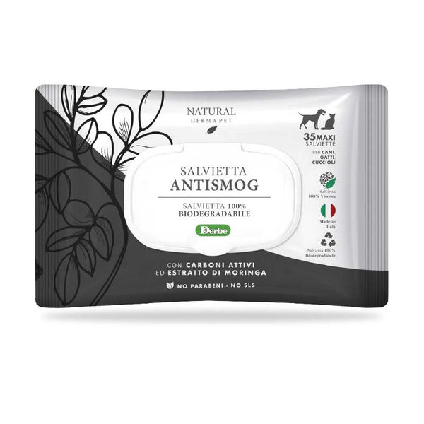 NDP Servetele Umede Anti-Smog cu Carbune Activ si Extract de Moringa