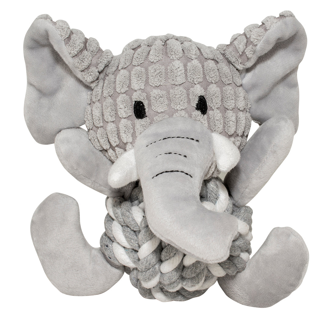 Jucarie Zoo Friends Elefantul Elsa 18x19x12cm gri
