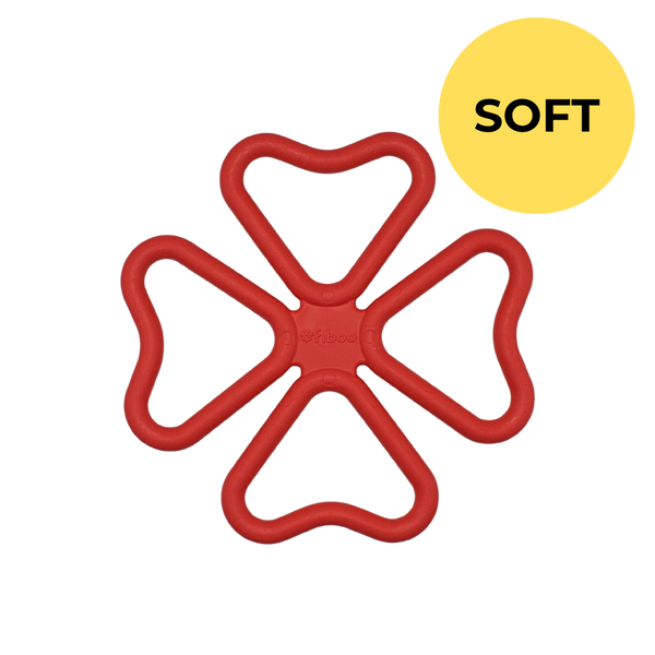 Fiboo Jucarie Tug Frisbee Soft Coral