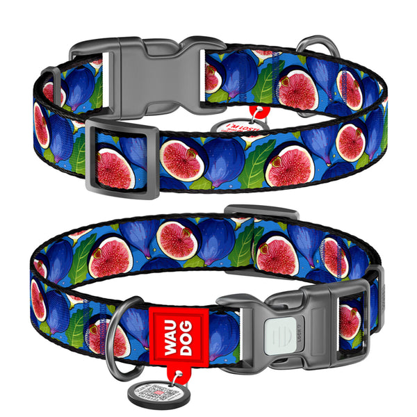 Waudog Zgarda nylon Fig