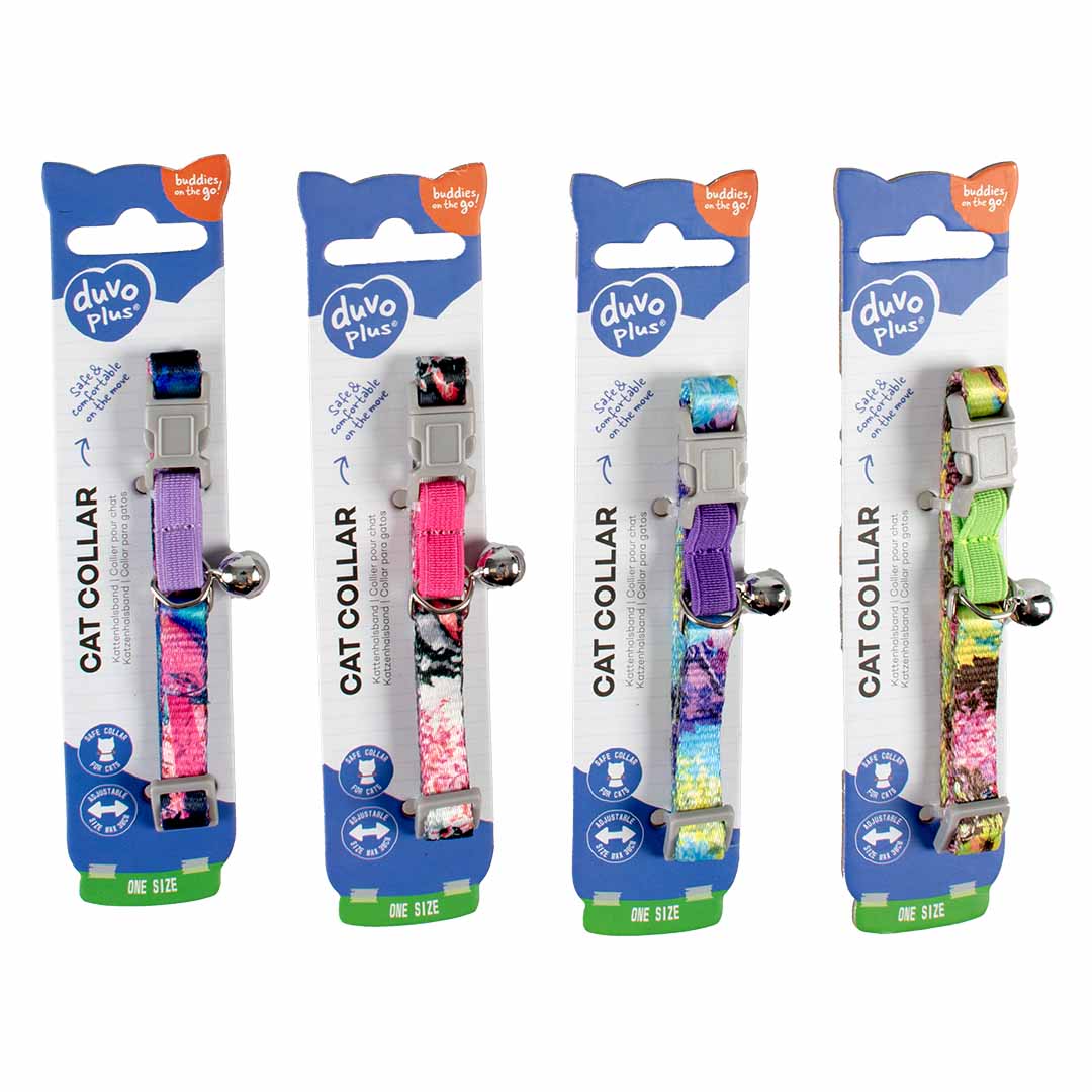 Zgarda pisici Flower Spalsh 20-30cm