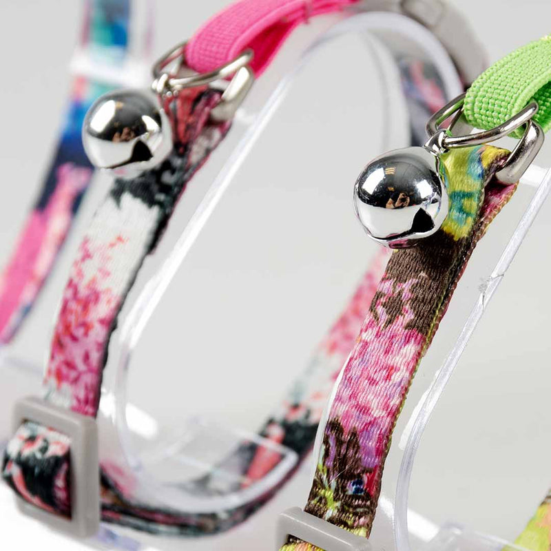 Zgarda pisici Flower Spalsh 20-30cm