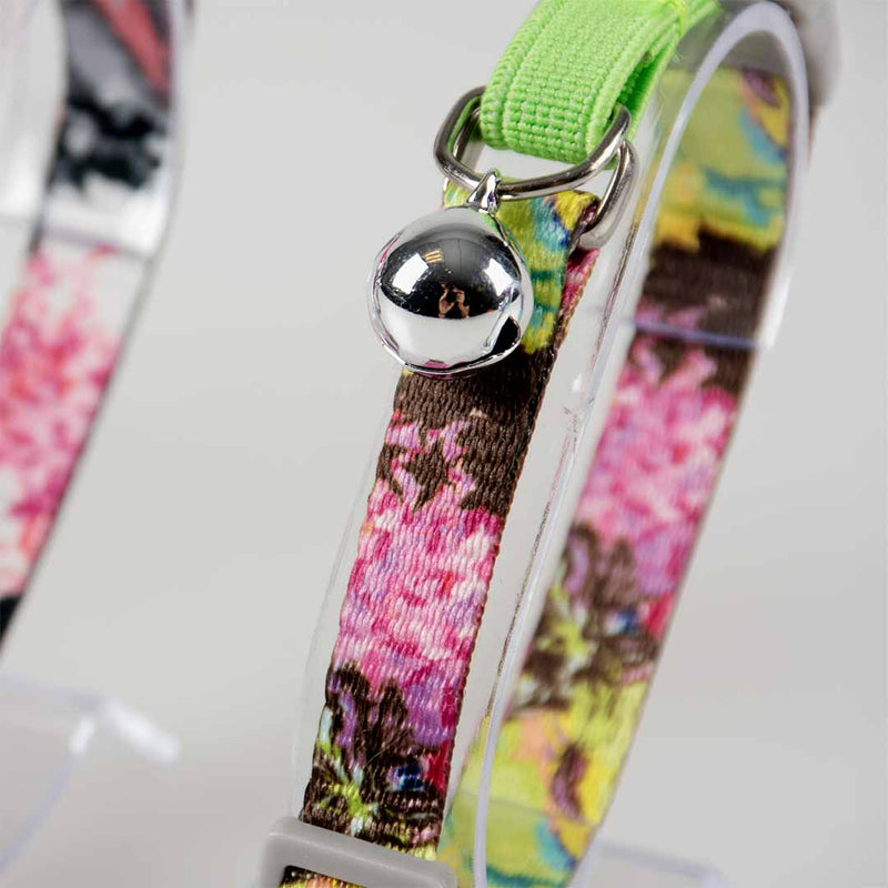 Zgarda pisici Flower Spalsh 20-30cm